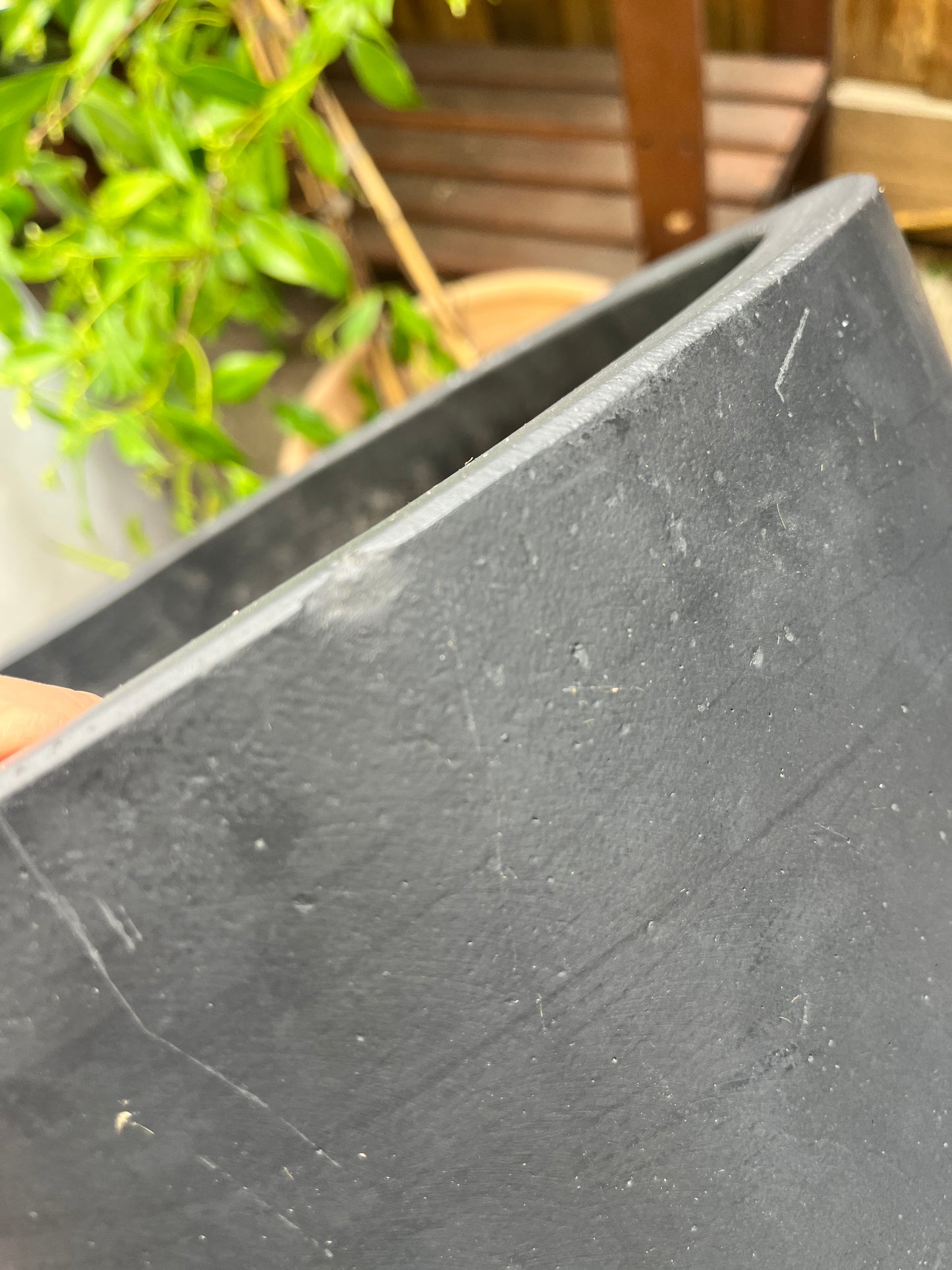 SECONDS SALE - Cement Lite U Pot