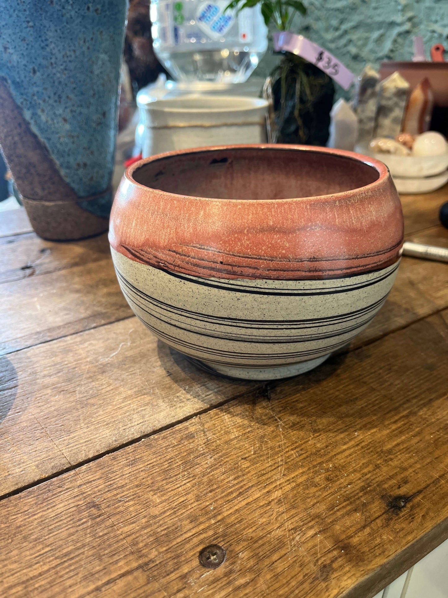 Marbled Bowl Planter