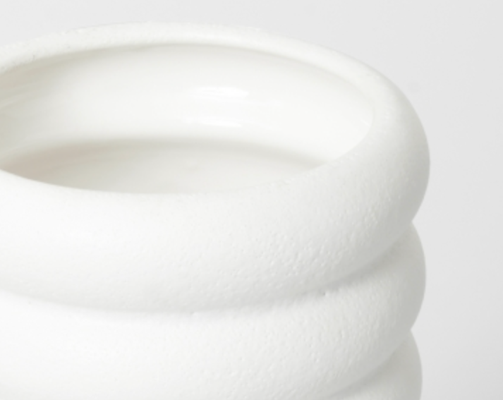 Alder Vase Tall Snow