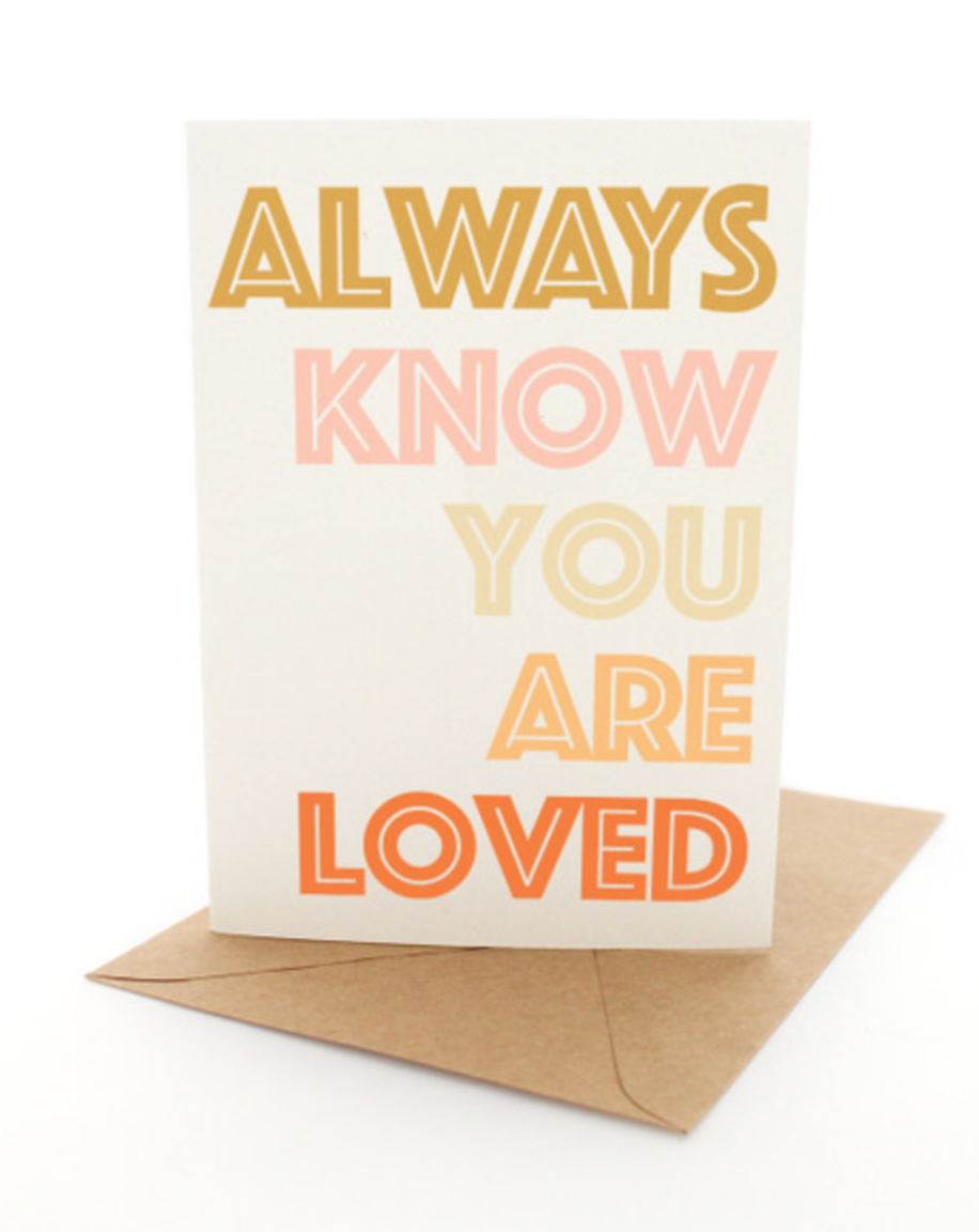 Greeting card - You are Loved
