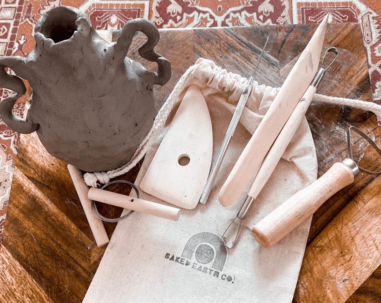 Pottery Tool Kit by Baked Earth Co