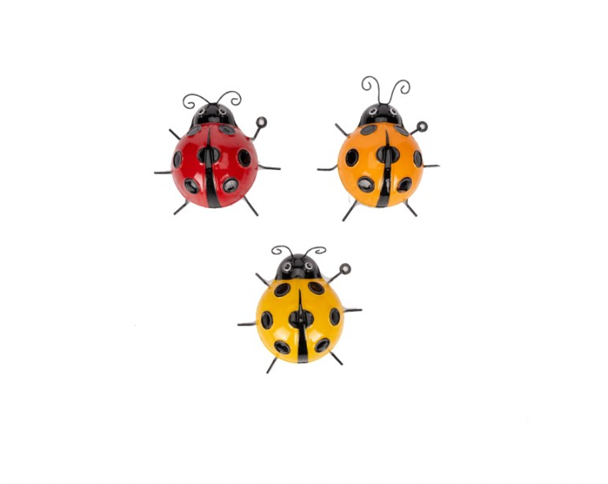Ladybug garden decor