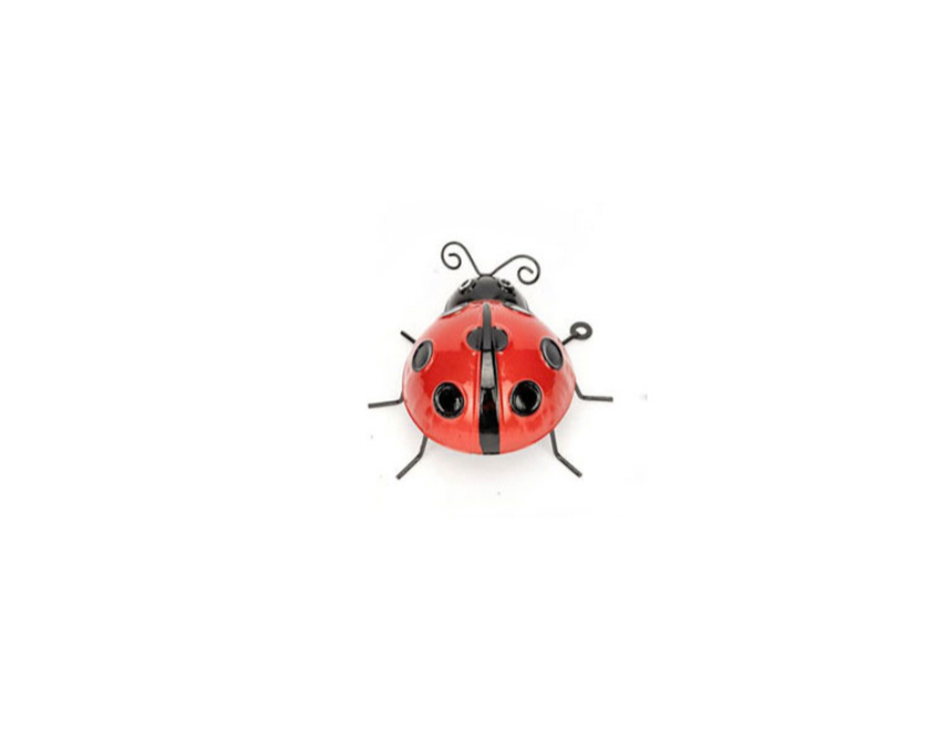 Ladybug garden decor