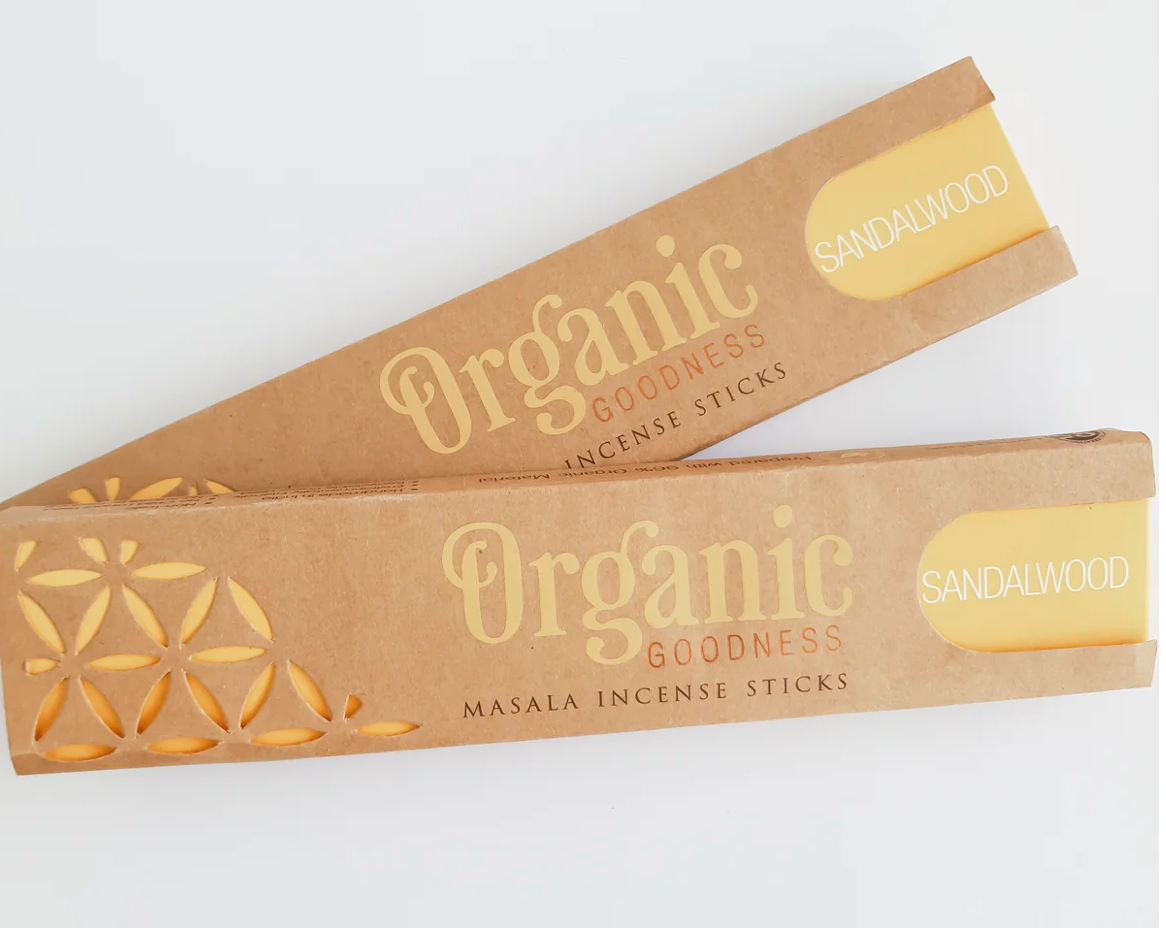 Organic Goodness Incense ~ Sandalwood