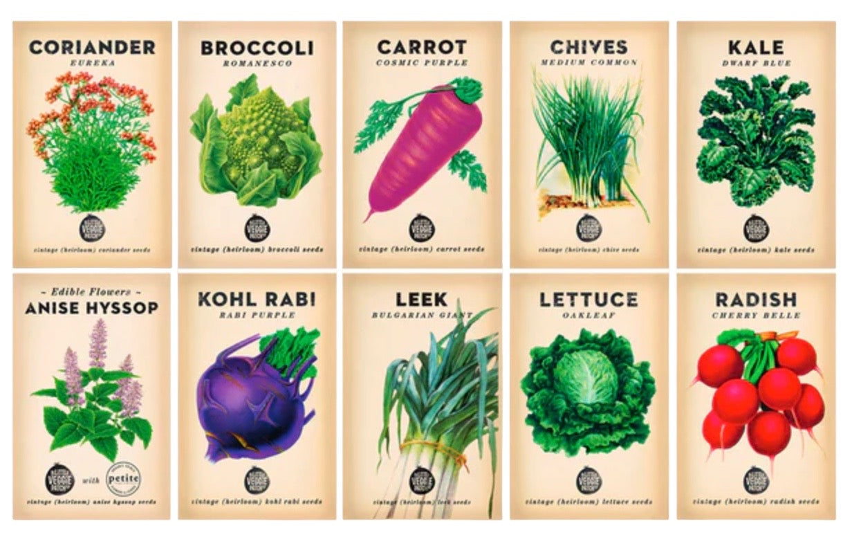 Vegetable Heirloom Seeds