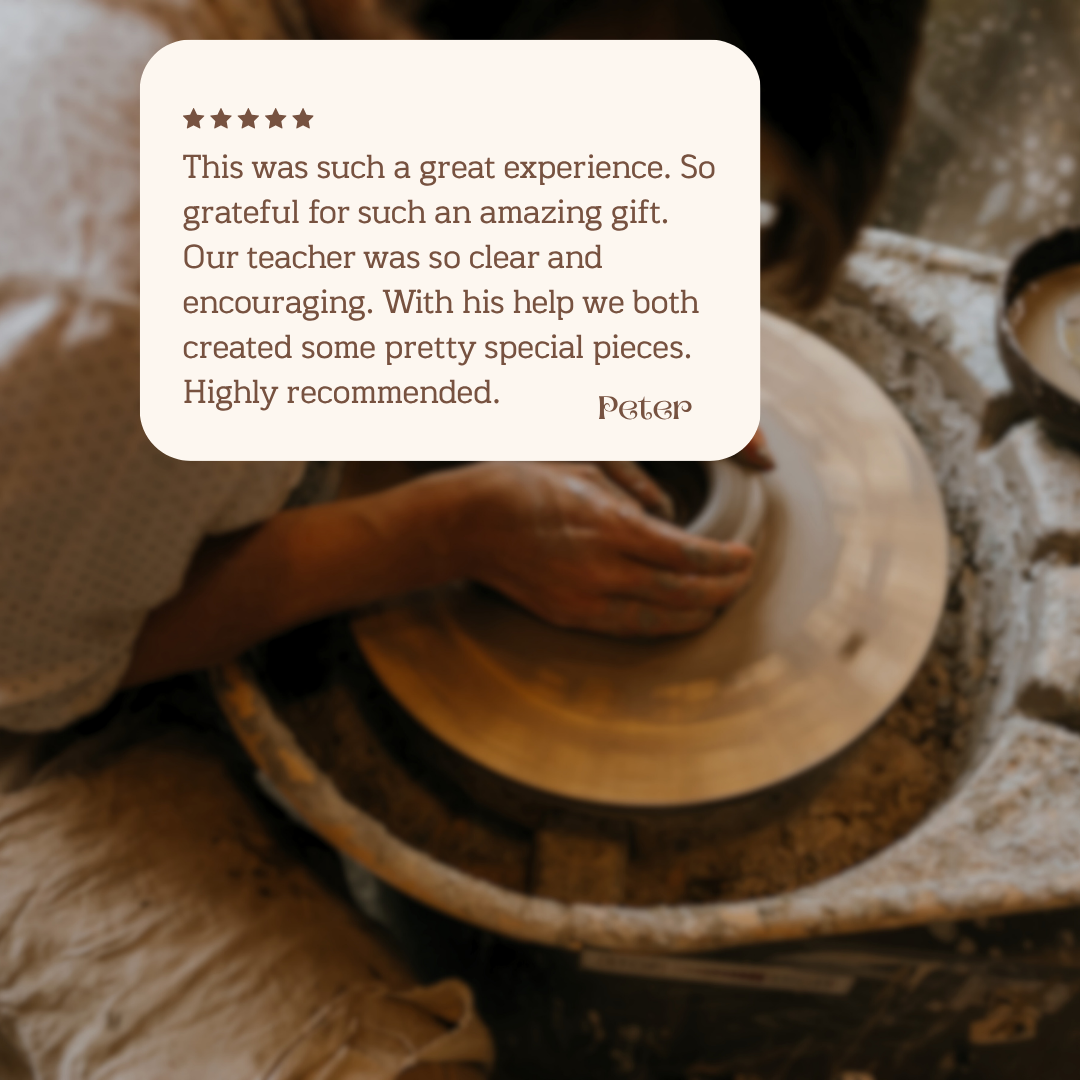 Friday Afternoons at the Wheel - Pottery for Two