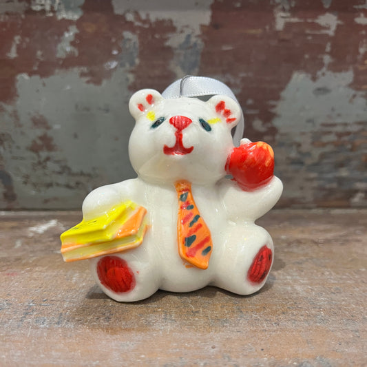 Ceramic hanging Teddy Bear