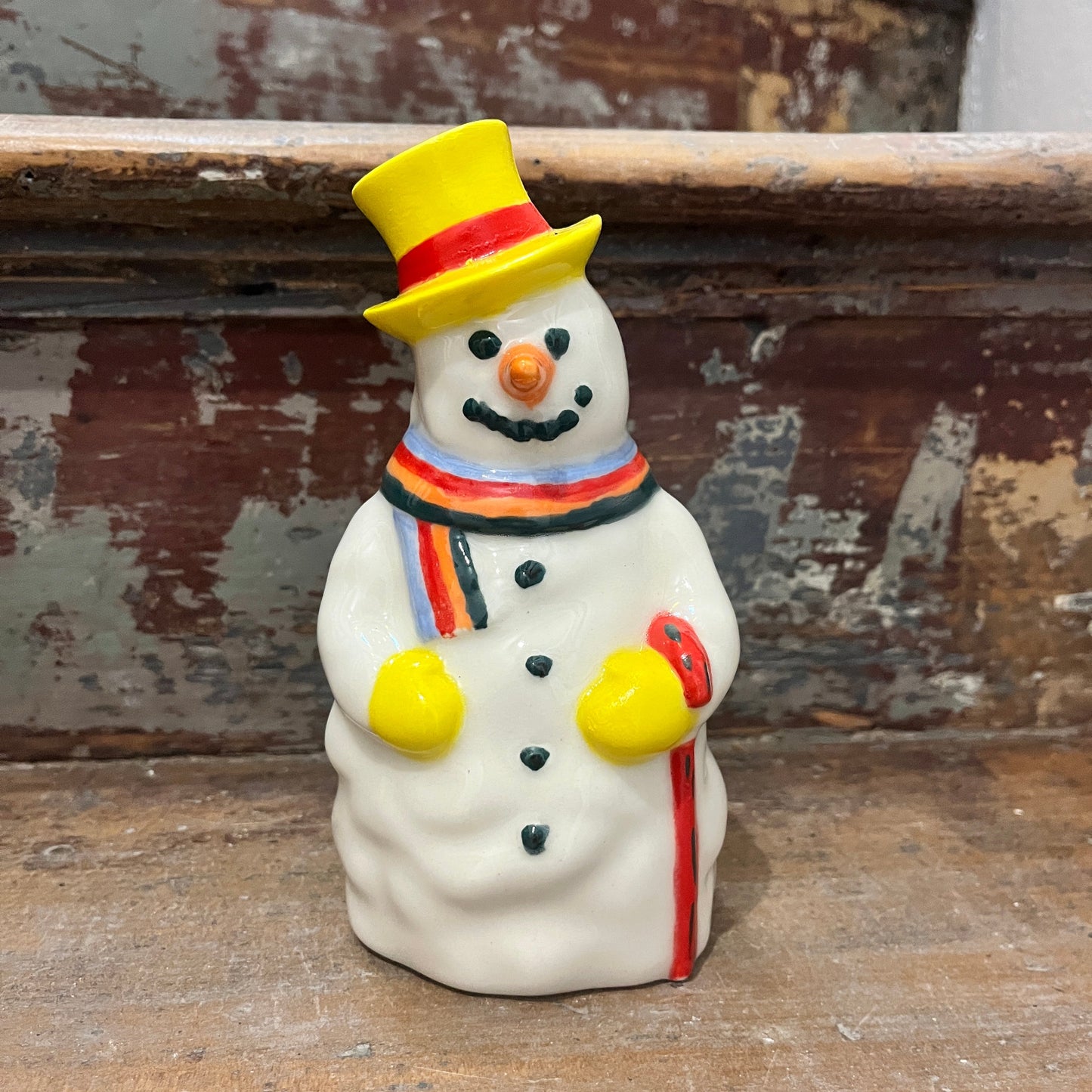 Ceramic Snow Man