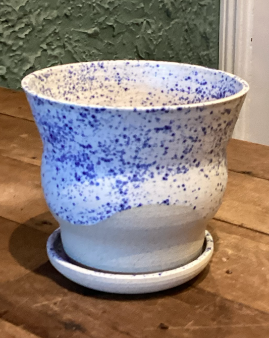 TONiC Blue Speckle Planter