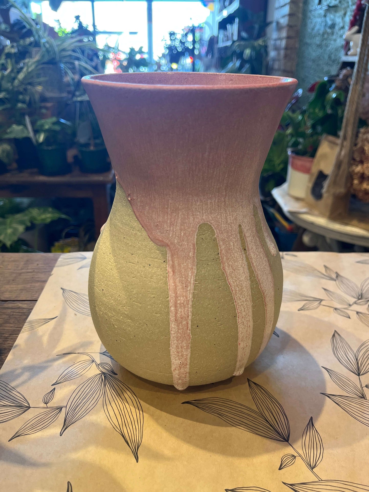 Vase #1 in Pink Quartz