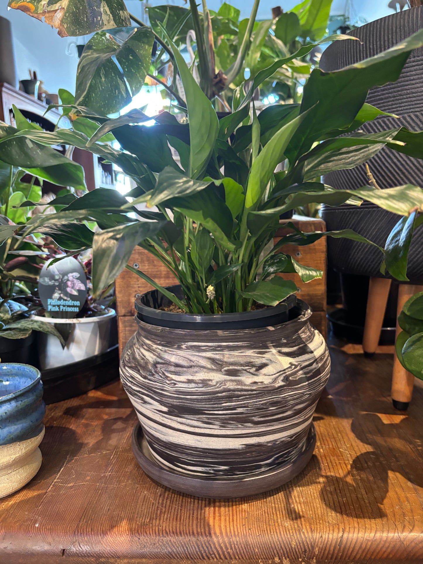 TONiC Ceramics Marbled Vessel - Driftstone
