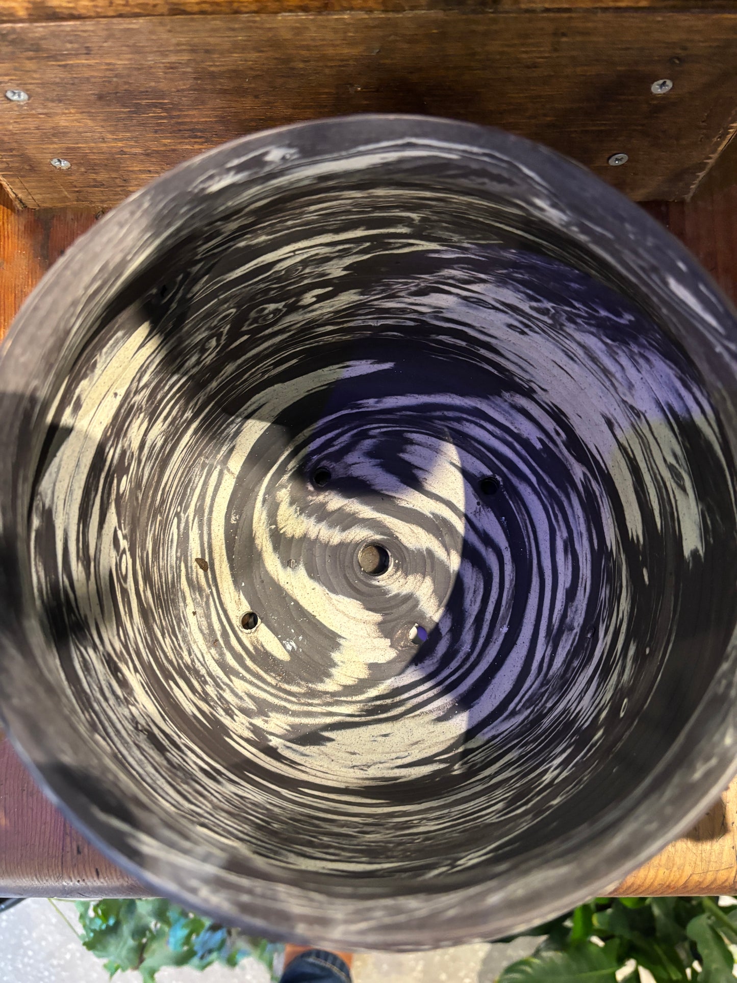 TONiC Ceramics Marbled Vessel - Driftstone