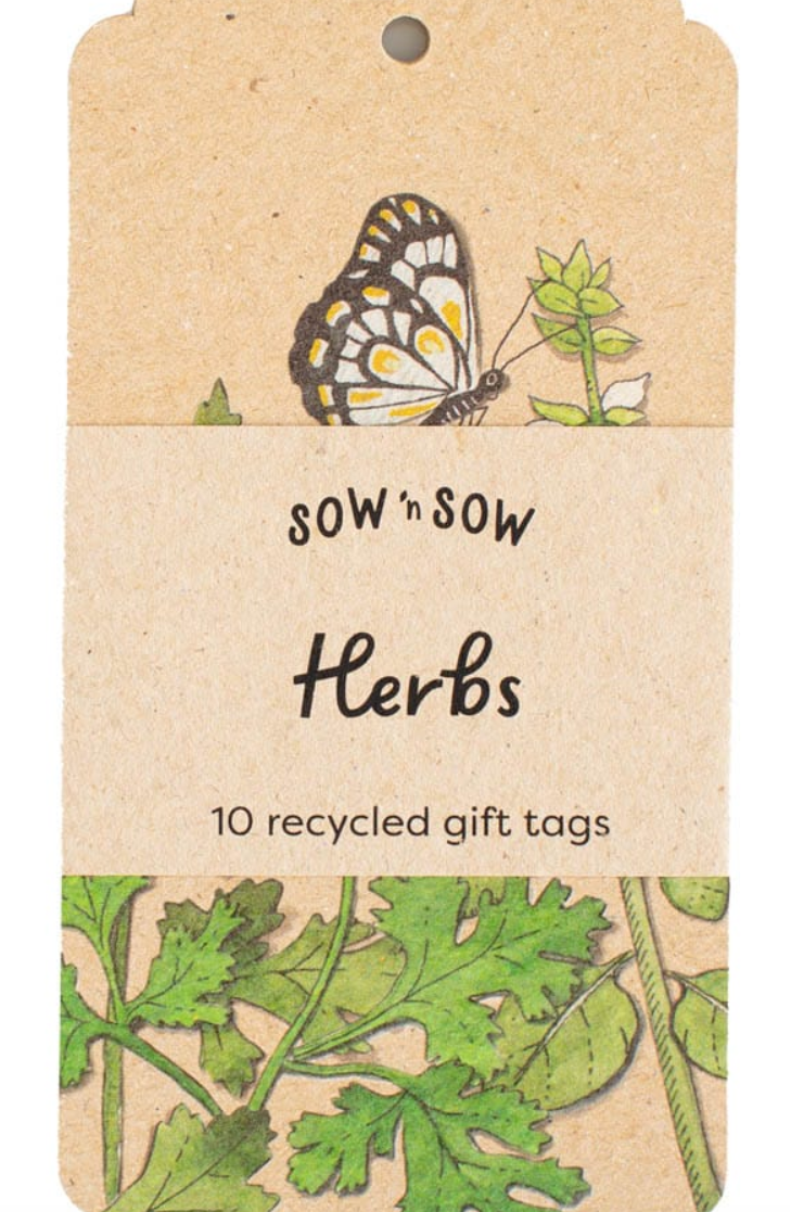 Trio of Herbs Gift Tag 10 Pack