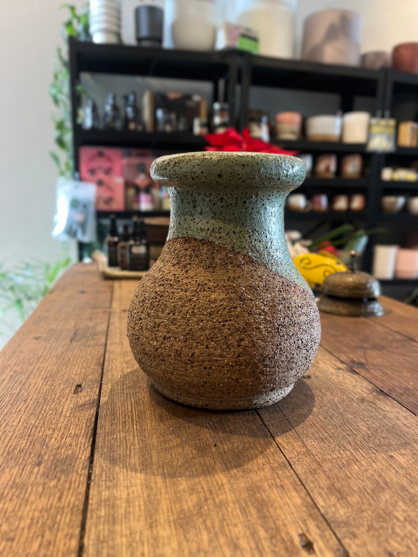 BULB Vase in Green Tea