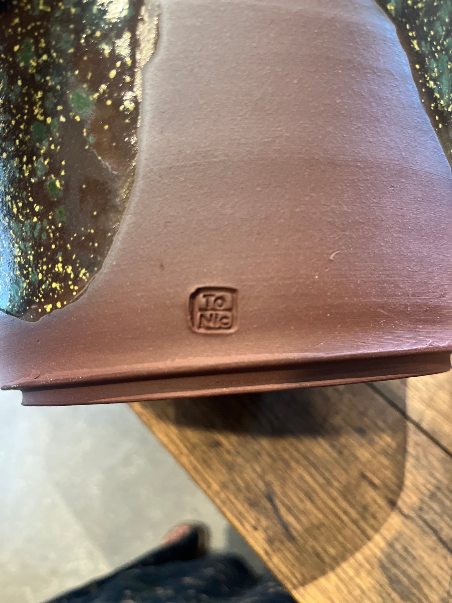 Mahogany Planter in Galaxy Glaze