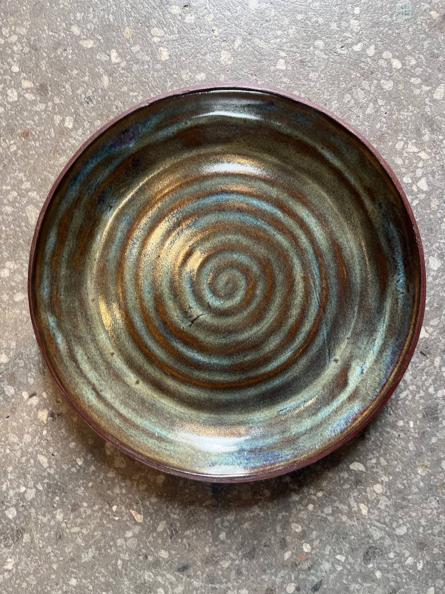 Mahogany Bowl Planter