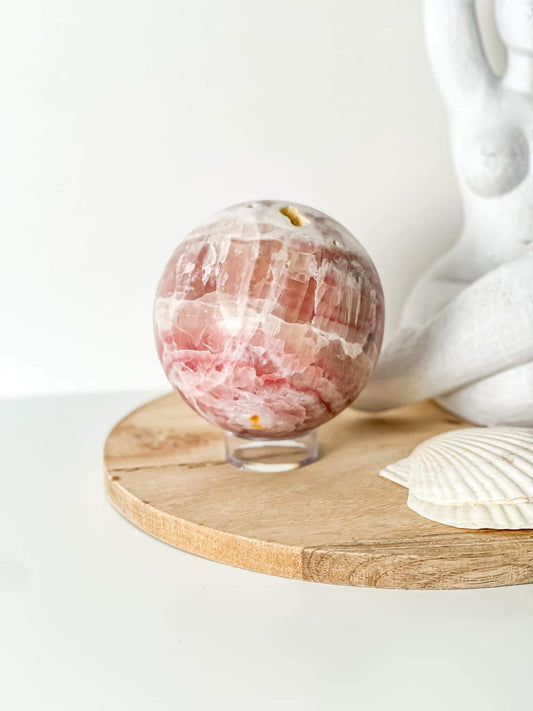 Pink Calcite Sphere - 2kg