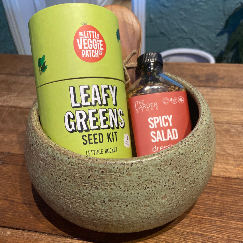 Small Ceramic Salad Bowl Gift Set