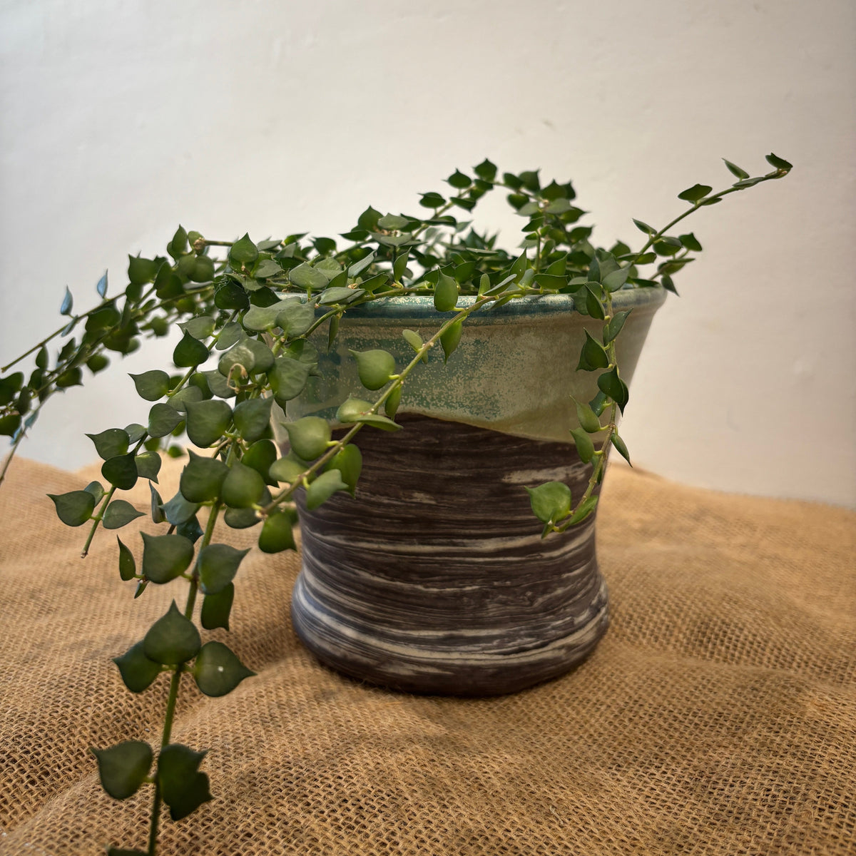 TONiC Ceramics Marbled Vessel - Green Tea