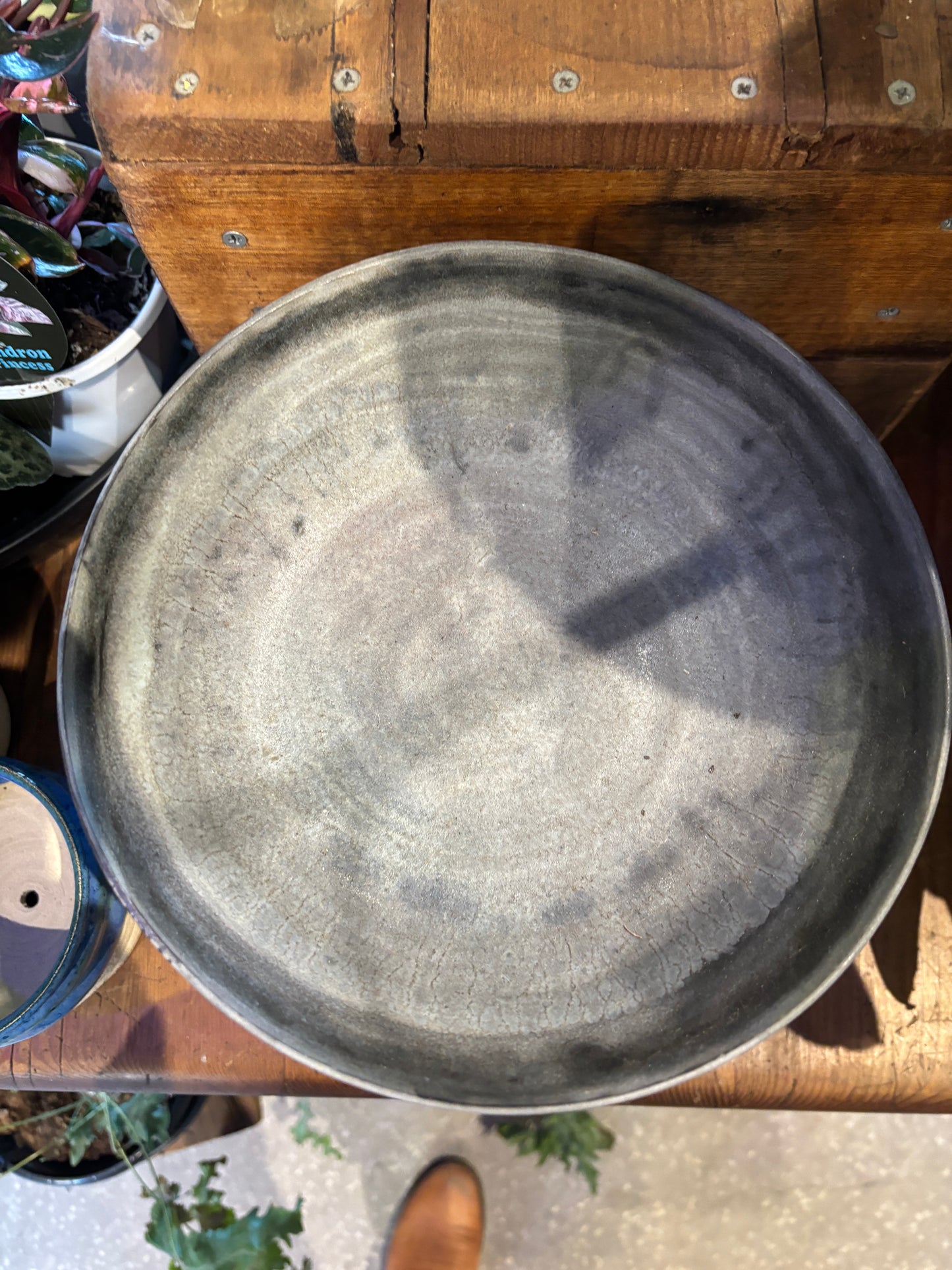 TONiC Ceramics Marbled Pedestal Bowl