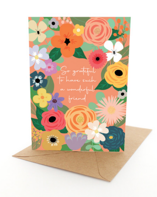 Greeting card - Wonderful Friend