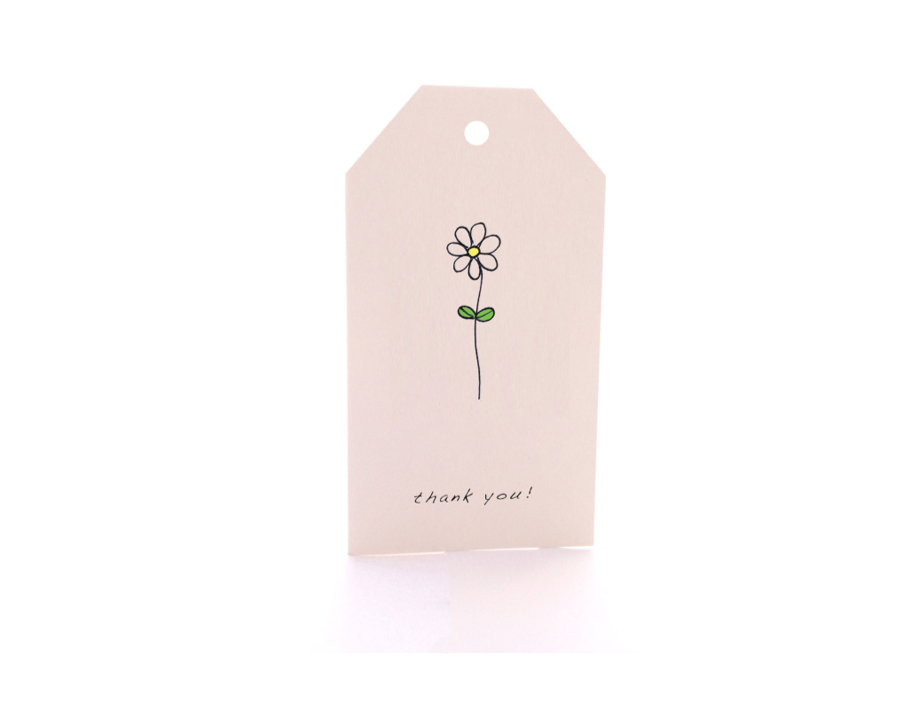 Greeting card - Thank you Gift Tag