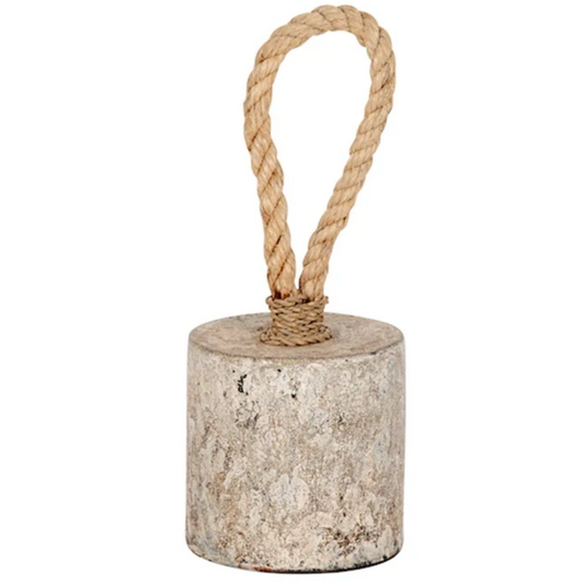 Cylinder Door Stop with Rope Handle