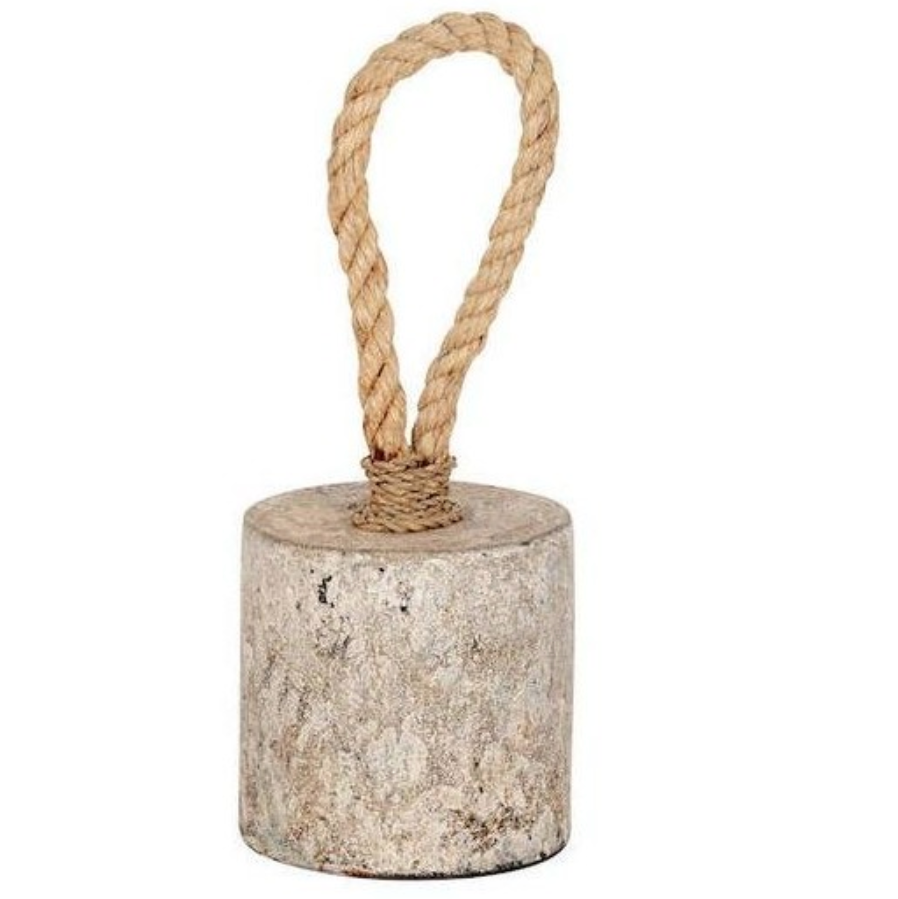 Cylinder Door Stop with Rope Handle