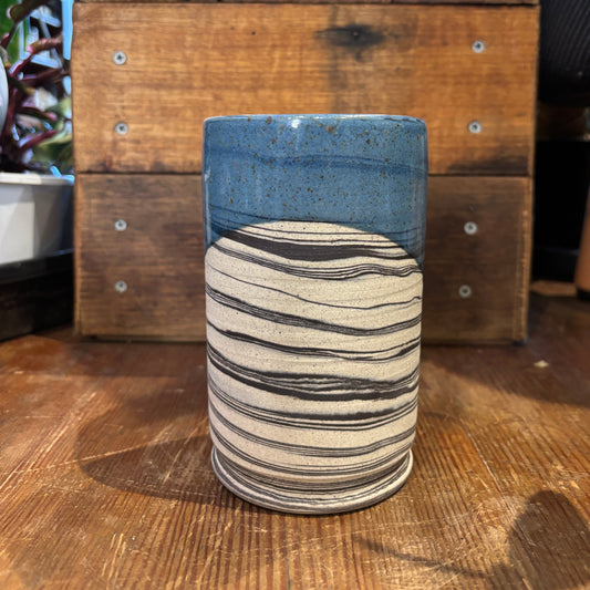 TONiC Ceramics Marbled Vessel - Shoreline