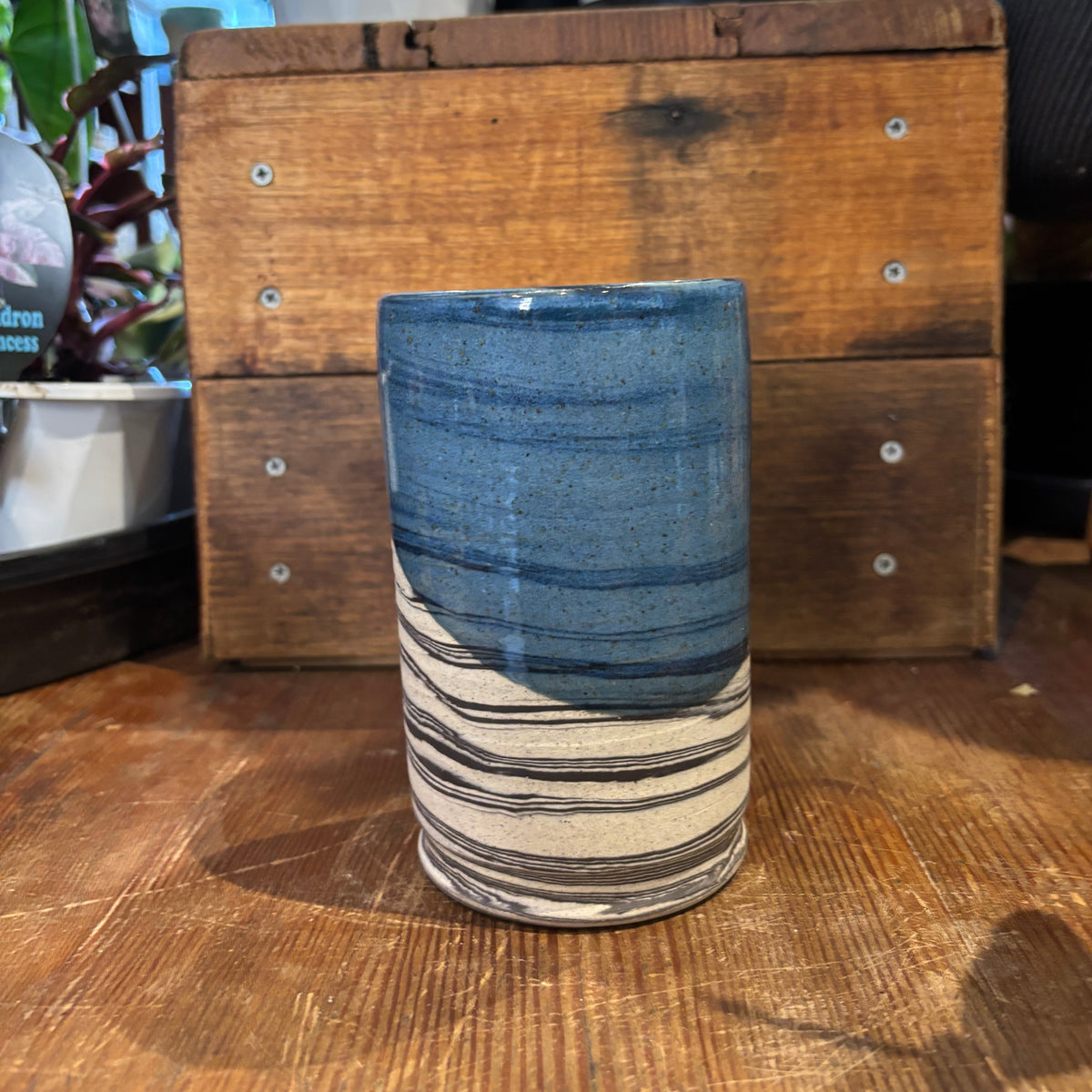 TONiC Ceramics Marbled Vessel - Shoreline