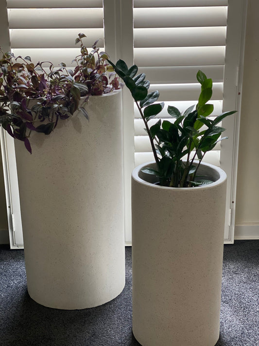Terrazzo Cylinder Pot - Set of 2