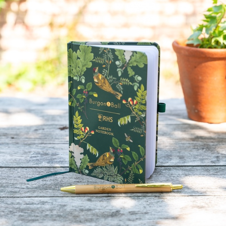 RHS Woodland Wonders Notebook and Pen