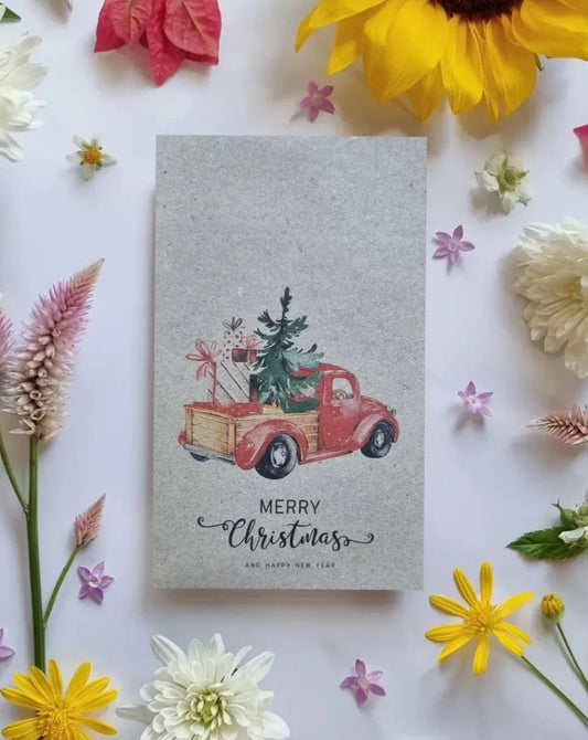 Christmas Truck - Wildflower Seeds