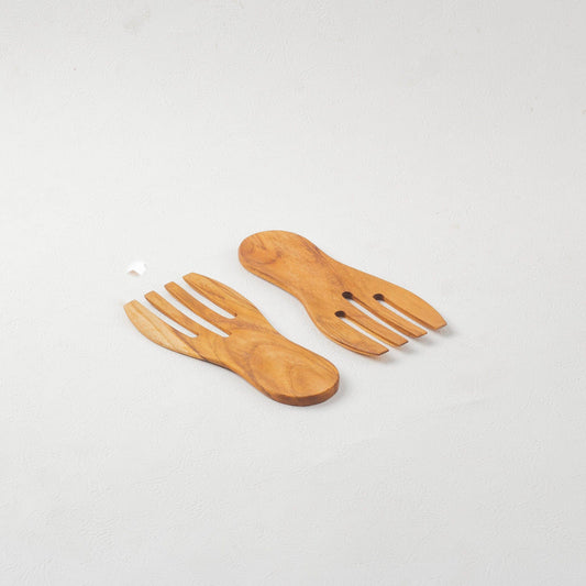 Teak Wooden Salad Servers