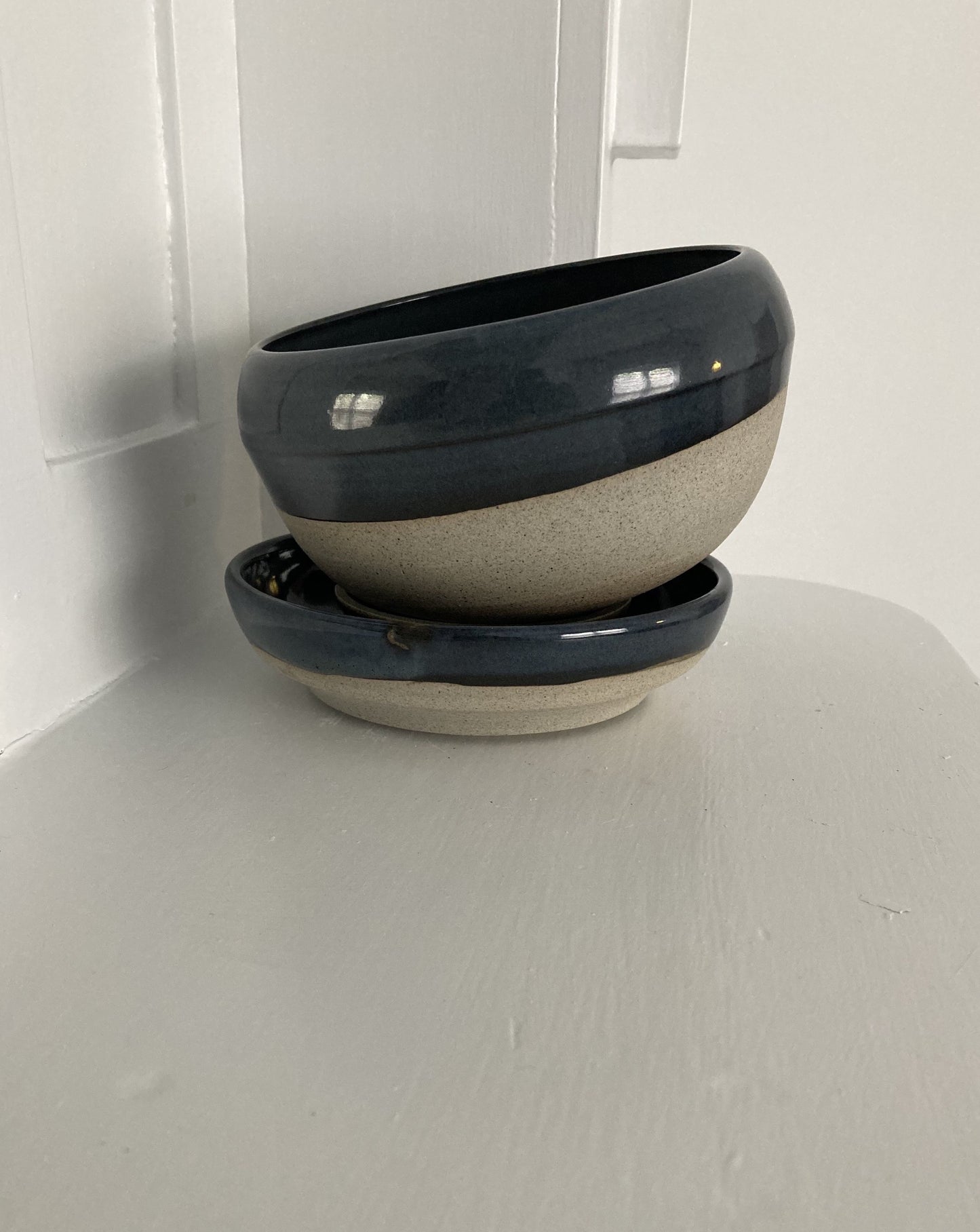 Ceramic wobble planter #11