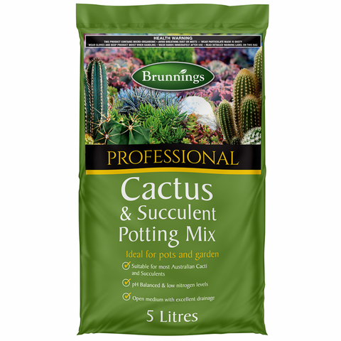 Brunnings Cactus & Succulent Potting Mix 5L