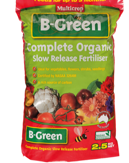 Multicrop B-Green Organic slow release fertiliser