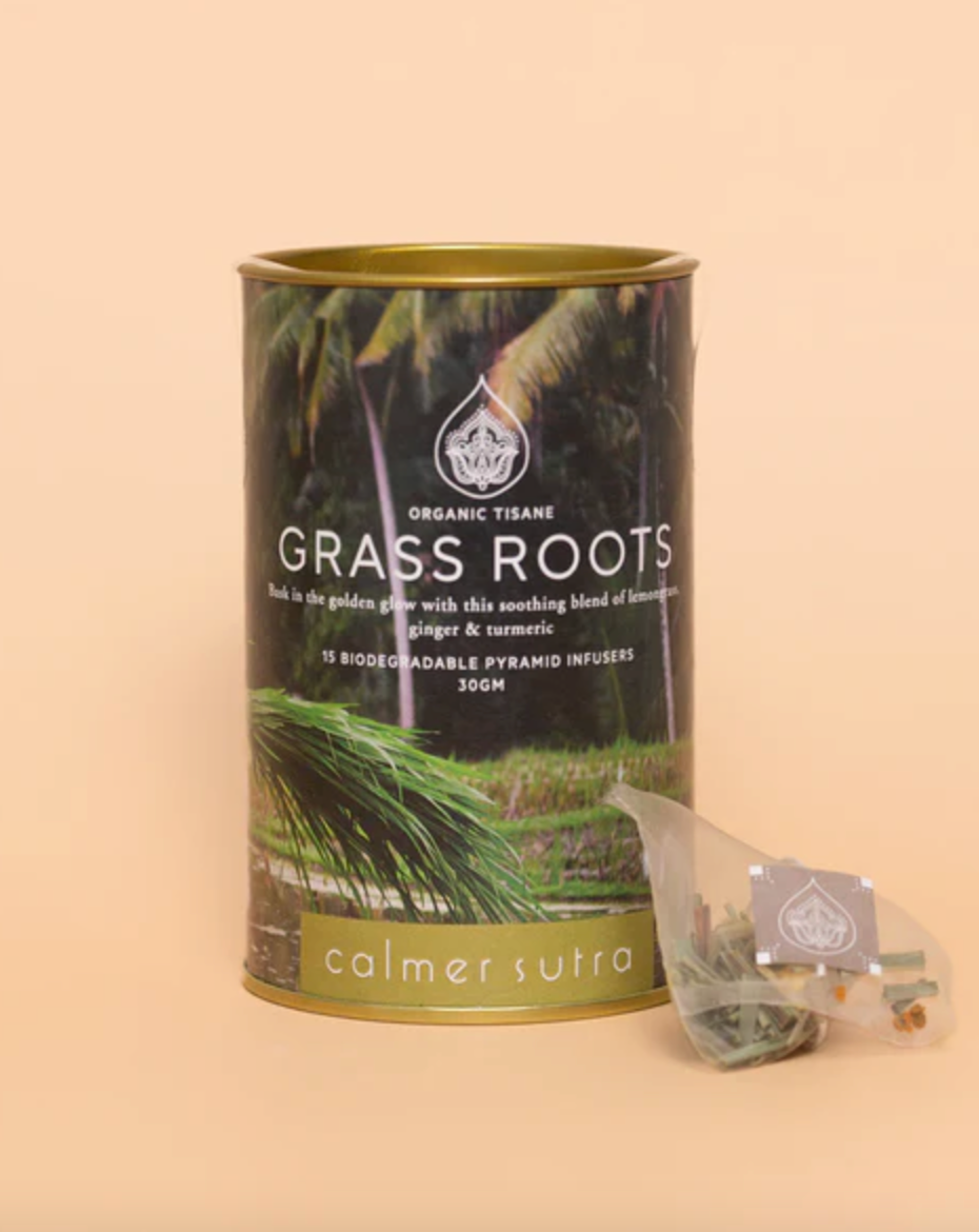 Grass Roots tea by Calmer Chai (formerly Calmer Sutra)