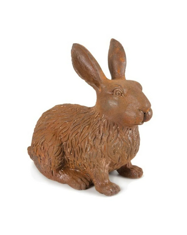 Rabbit Cast Iron statute