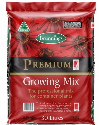Brunnings Premium Potting mix - 30L