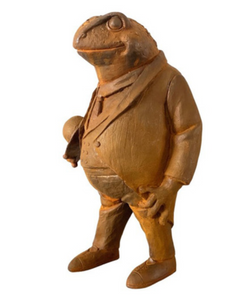 Willow Frog Cast Iron Garden statute
