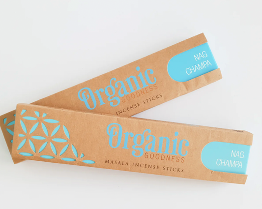 Organic Goodness Incense ~ Nag Champa