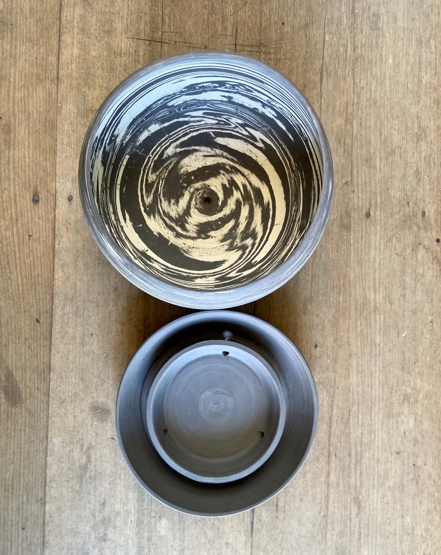 Marbled Bowl Planter